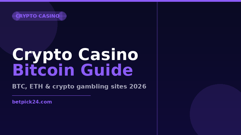 كازينو بيتكوين 2026 — العملات المشفرة دليل العرب