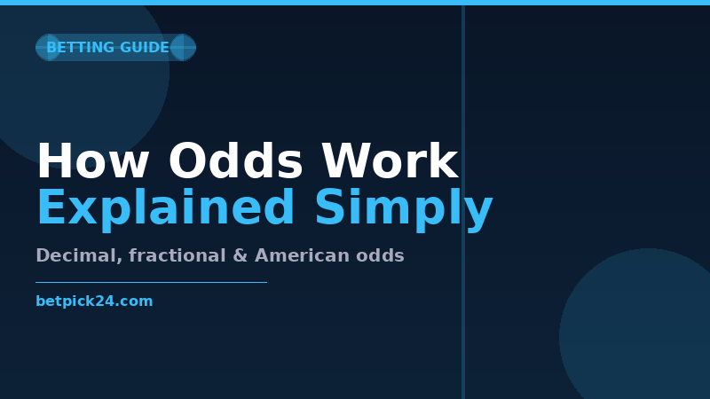 What Is Moneyline Betting — A Clear Explanation for 2026