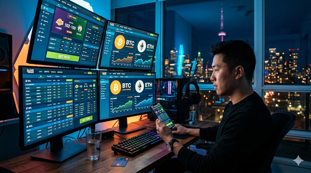 Canada Crypto Sports Betting Weekend 2026 — What I Actually Use and Why I Stopped Using My Bank