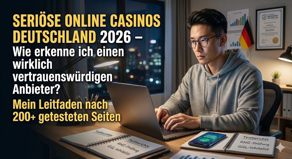 Seriöse Online Casinos Deutschland 2026