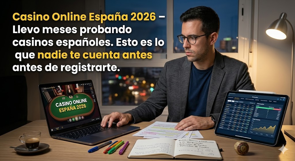 Llevo meses probando casinos españoles. Esto es lo que nadie te cuenta antes de registrarte.