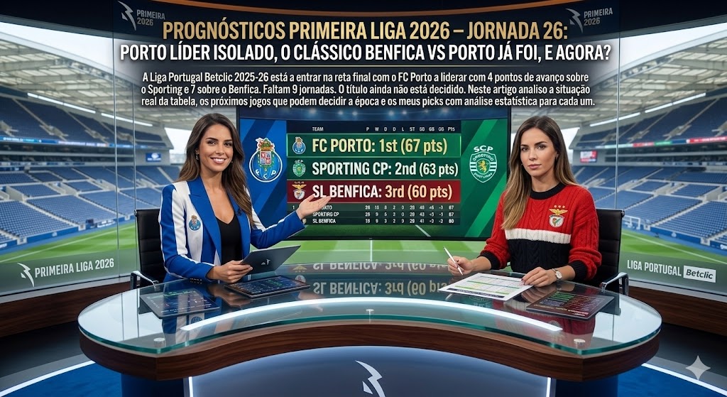 Prognósticos Primeira Liga 2026