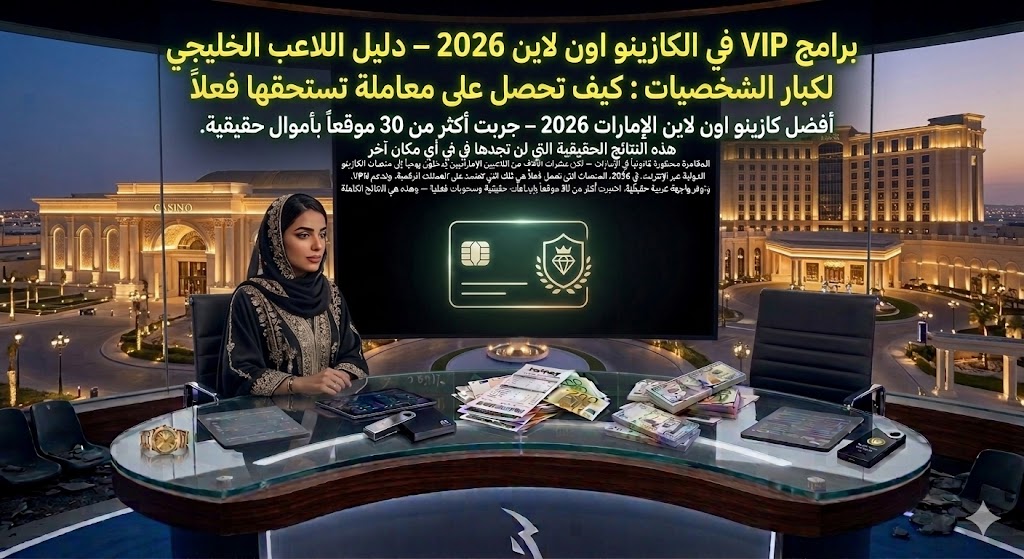 برامج VIP في الكازينو اون لاين 2026 – دليل اللاعب الخليجي لكبار الشخصيات: كيف تحصل على معاملة تستحقها فعلاً