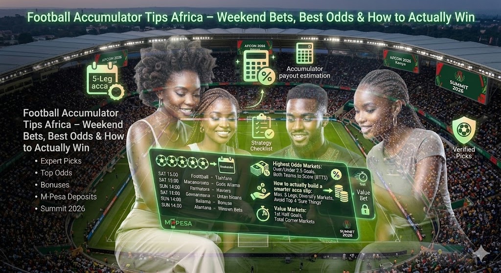Football Accumulator Tips Africa – Weekend Bets, Best Odds & How to Actually Win