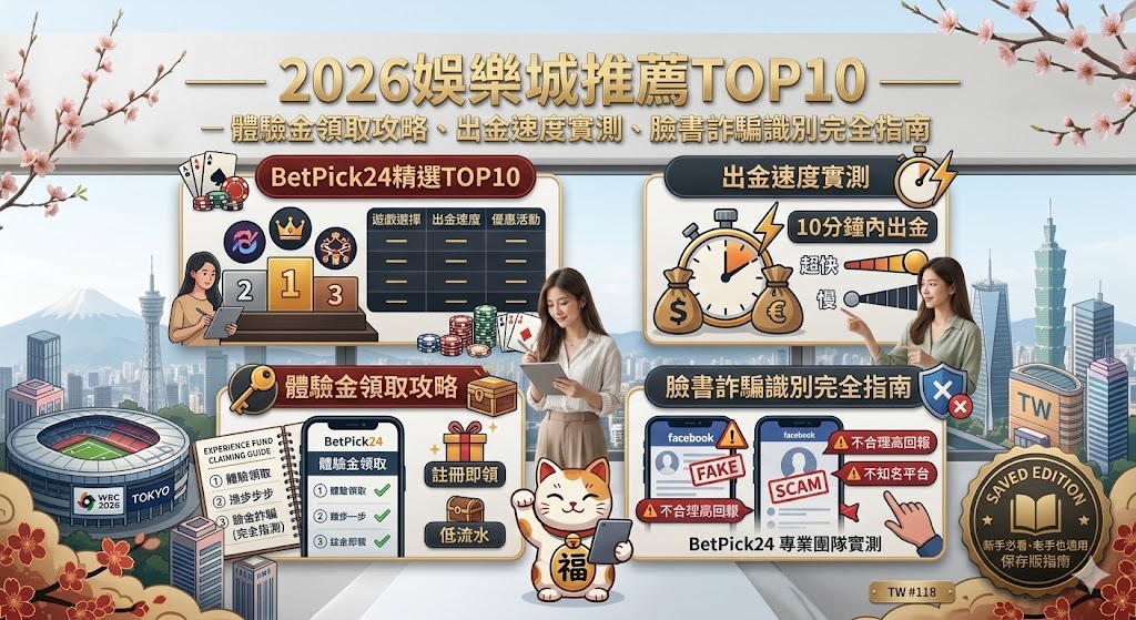 2026娛樂城推薦TOP10