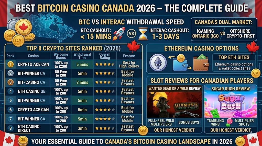 Title: Best Bitcoin Casino Canada 2026