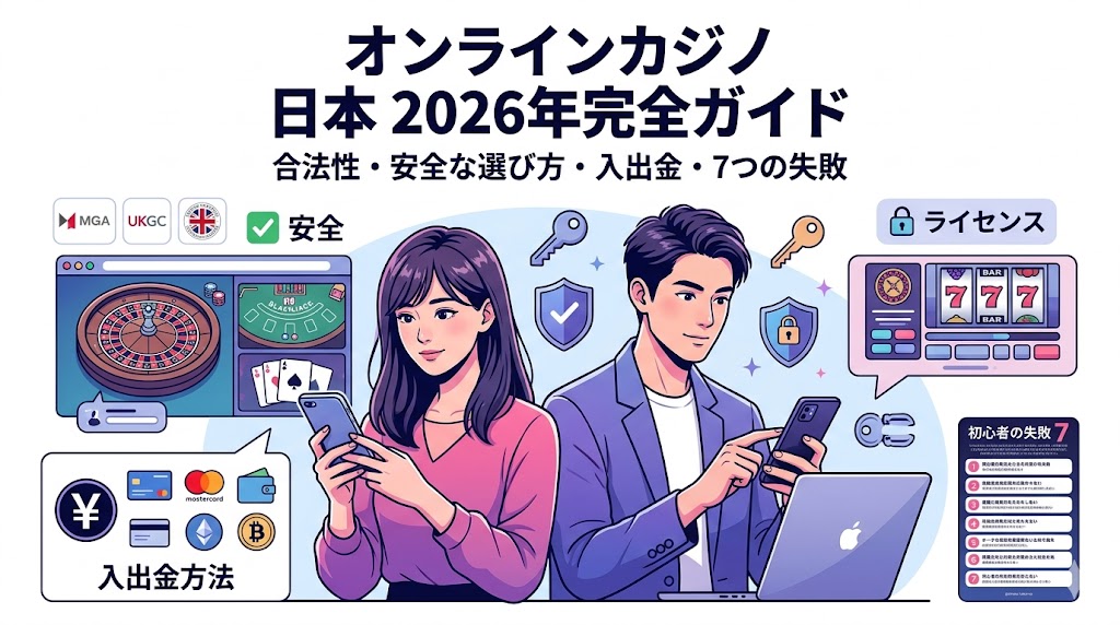 オンラインカジノ日本2026年完全ガイド