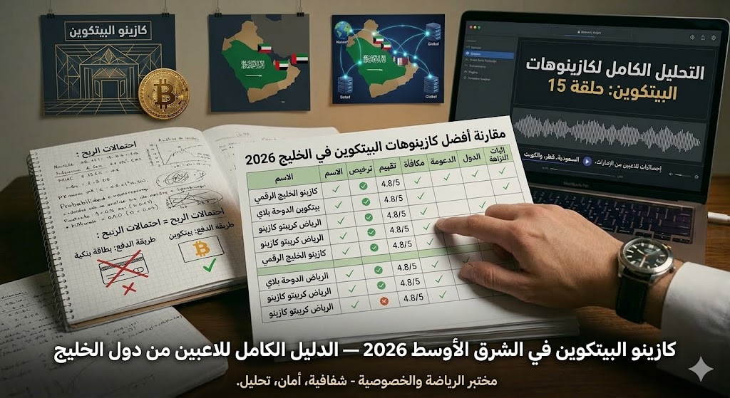 كازينو البيتكوين في الشرق الأوسط 2026