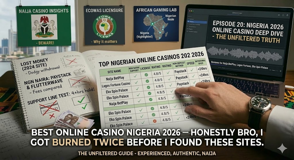 Best Online Casino Nigeria 2026 — Honestly Bro, I Got Burned Twice Before I Found These Sites