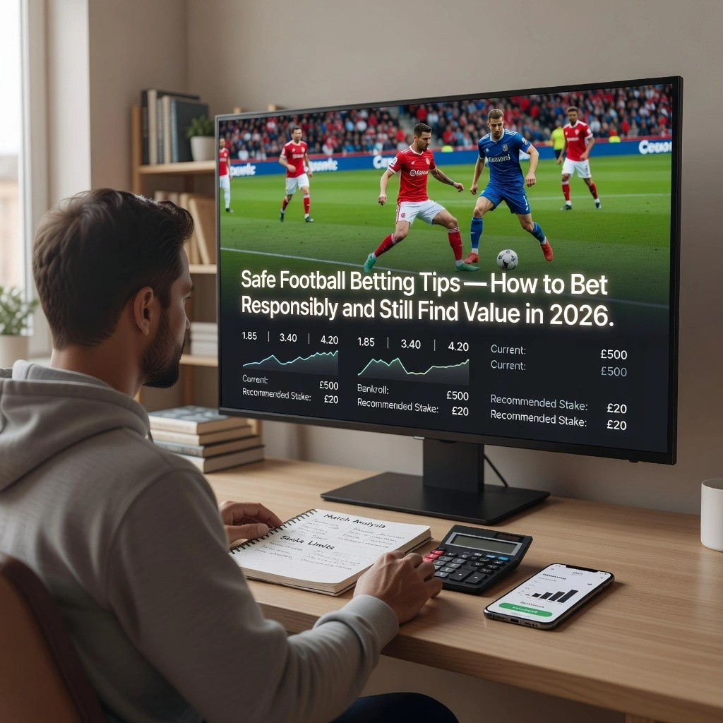 Safe Football Betting Tips — How to Bet Responsibly and Still Find Value in 2026