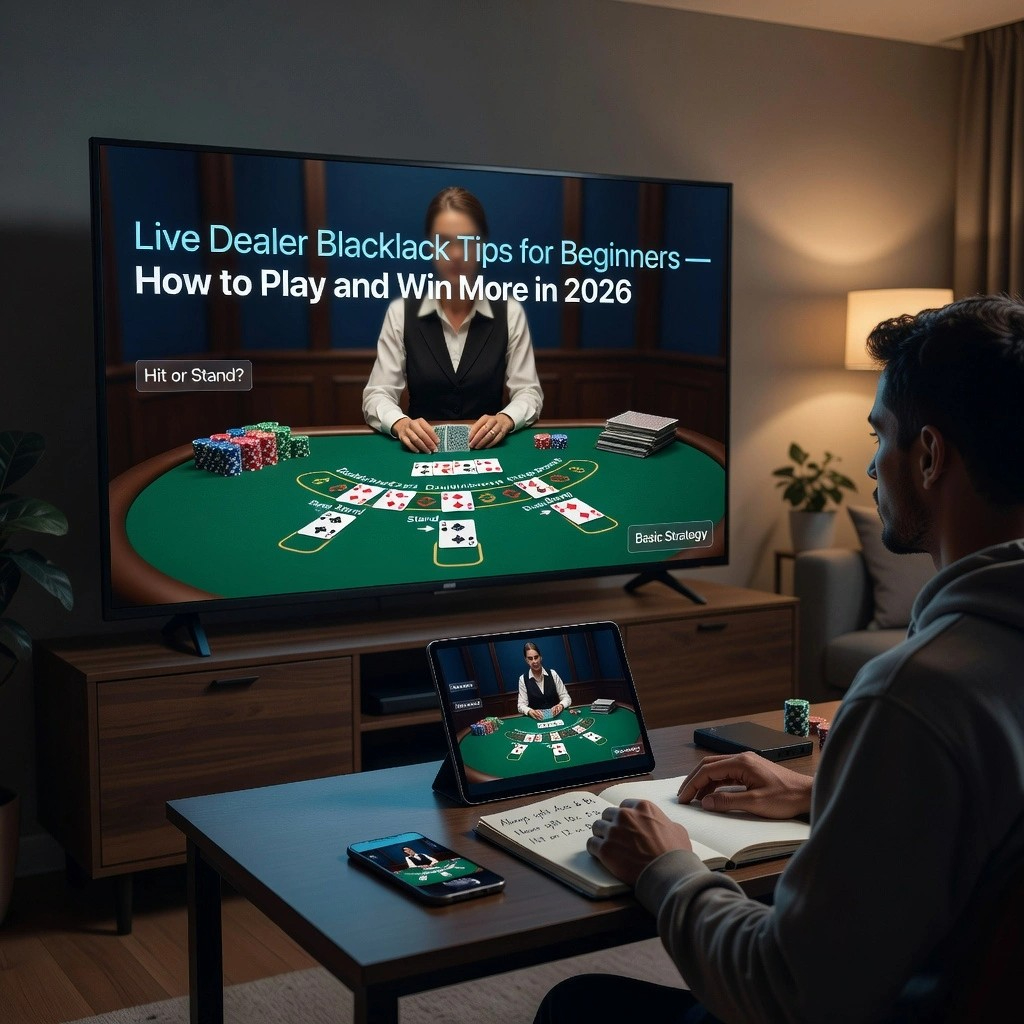 Live Dealer Blackjack Tips for Beginners — How to Play and Win More in 2026