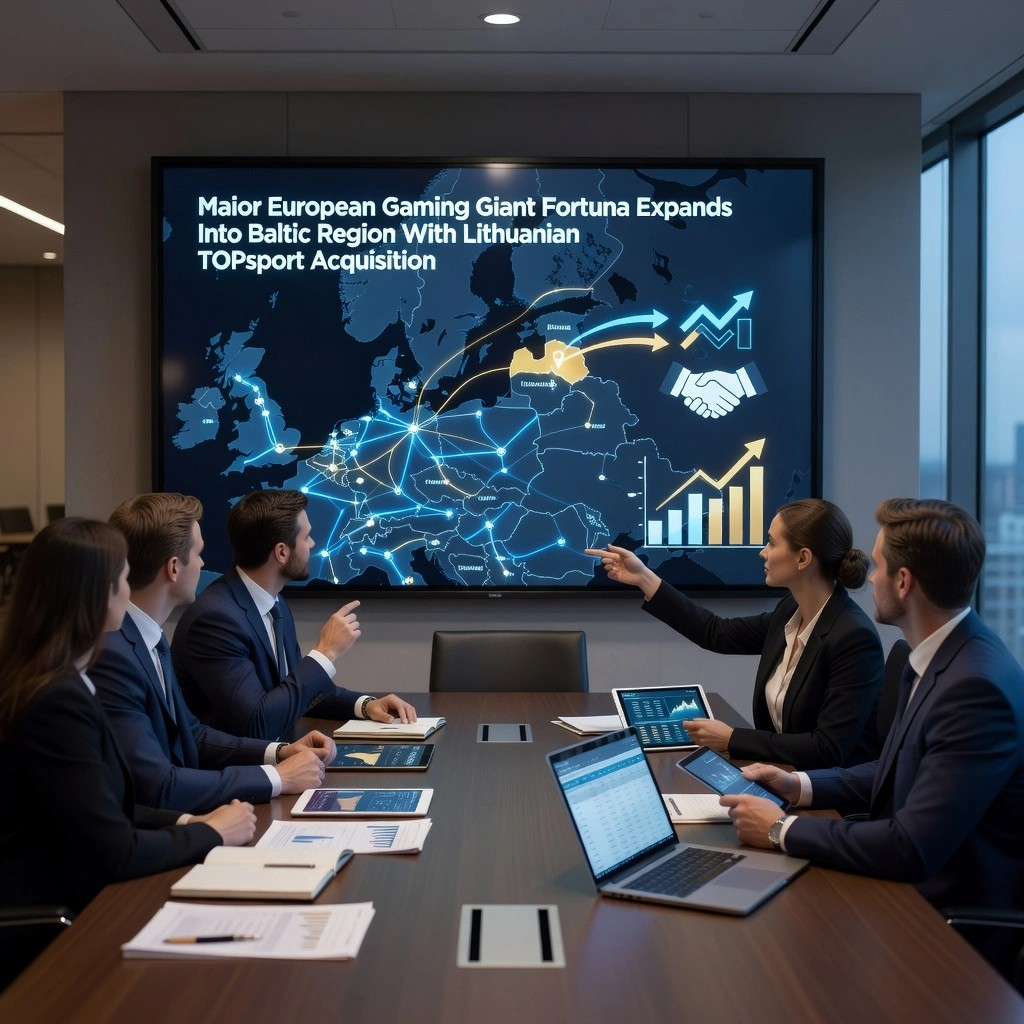 # Major European Gaming Giant Fortuna Expands Into Baltic Region With Lithuanian TOPsport Acquisition