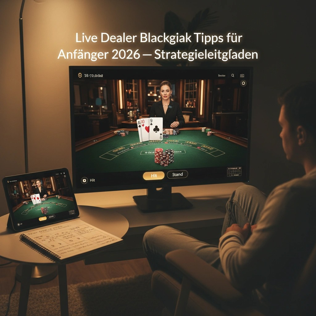 Live Dealer Blackjack Tipps für Anfänger 2026 — Strategieleitfaden