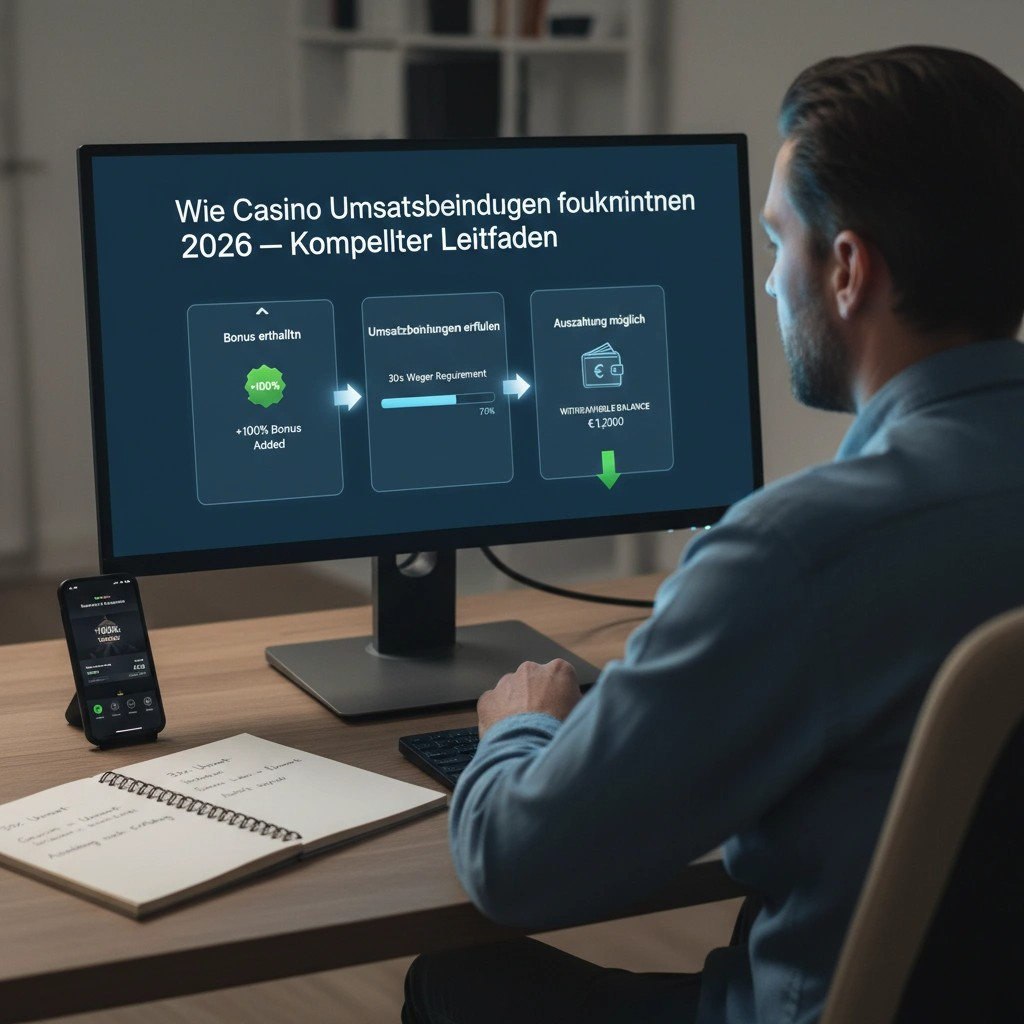 Wie Casino Umsatzbedingungen funktionieren 2026 — Kompletter Leitfaden