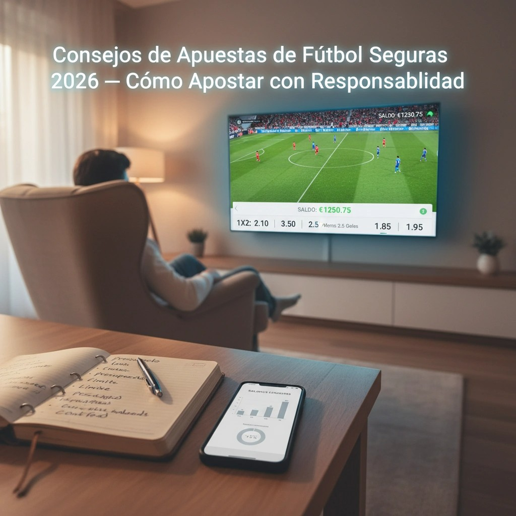 Consejos de Apuestas de Fútbol Seguras 2026 — Cómo Apostar con Responsabilidad