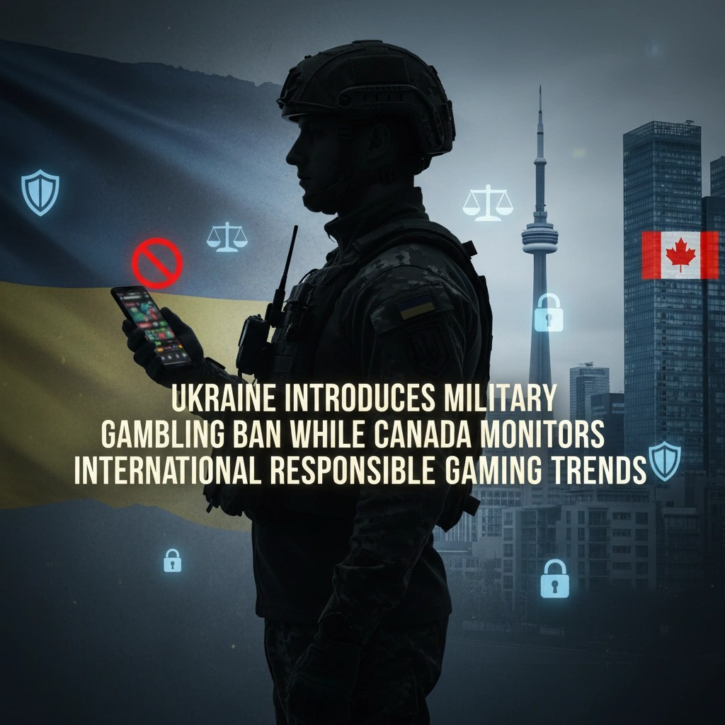 Ukraine Introduces Military Gambling Ban While Canada Monitors International Responsible Gaming Trends
