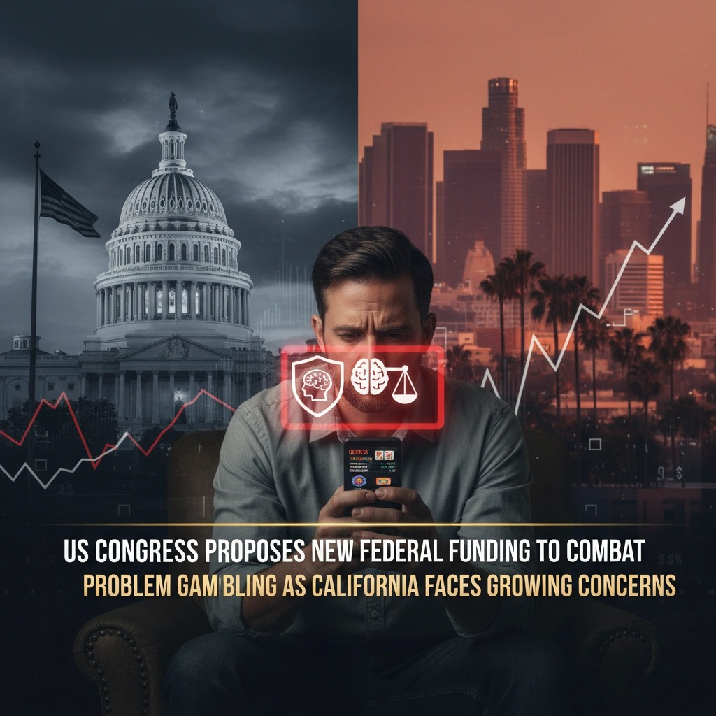 # US Congress Proposes New Federal Funding to Combat Problem Gambling as California Faces Growing Concerns