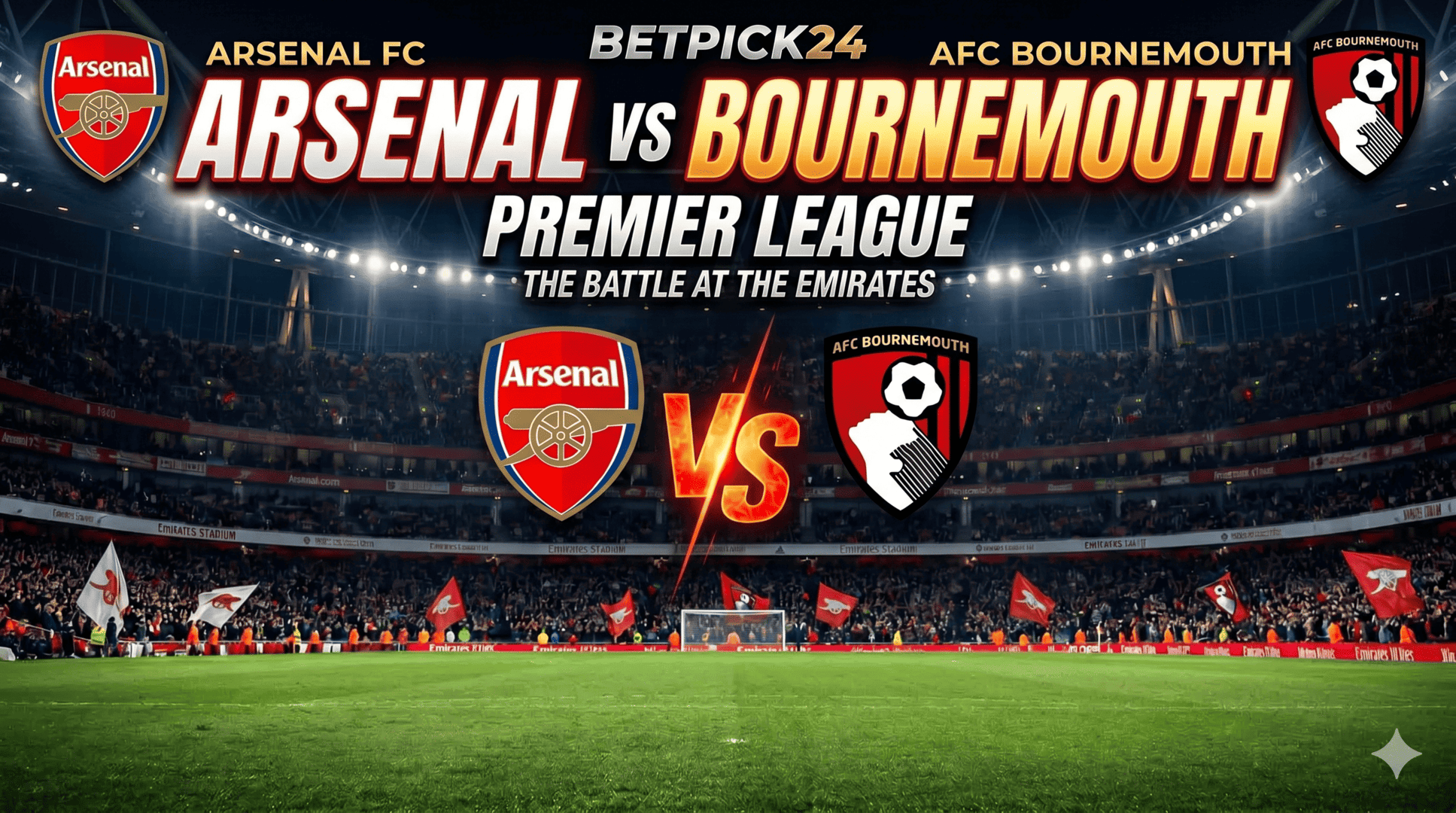Arsenal vs Bournemouth Prediction 🔥 Over 2.5 Goals? | Premier League Betting Picks & Analysis